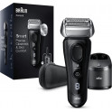 Braun Series 8, Rasoio Elettrico Barba 8450cc Nero Braun